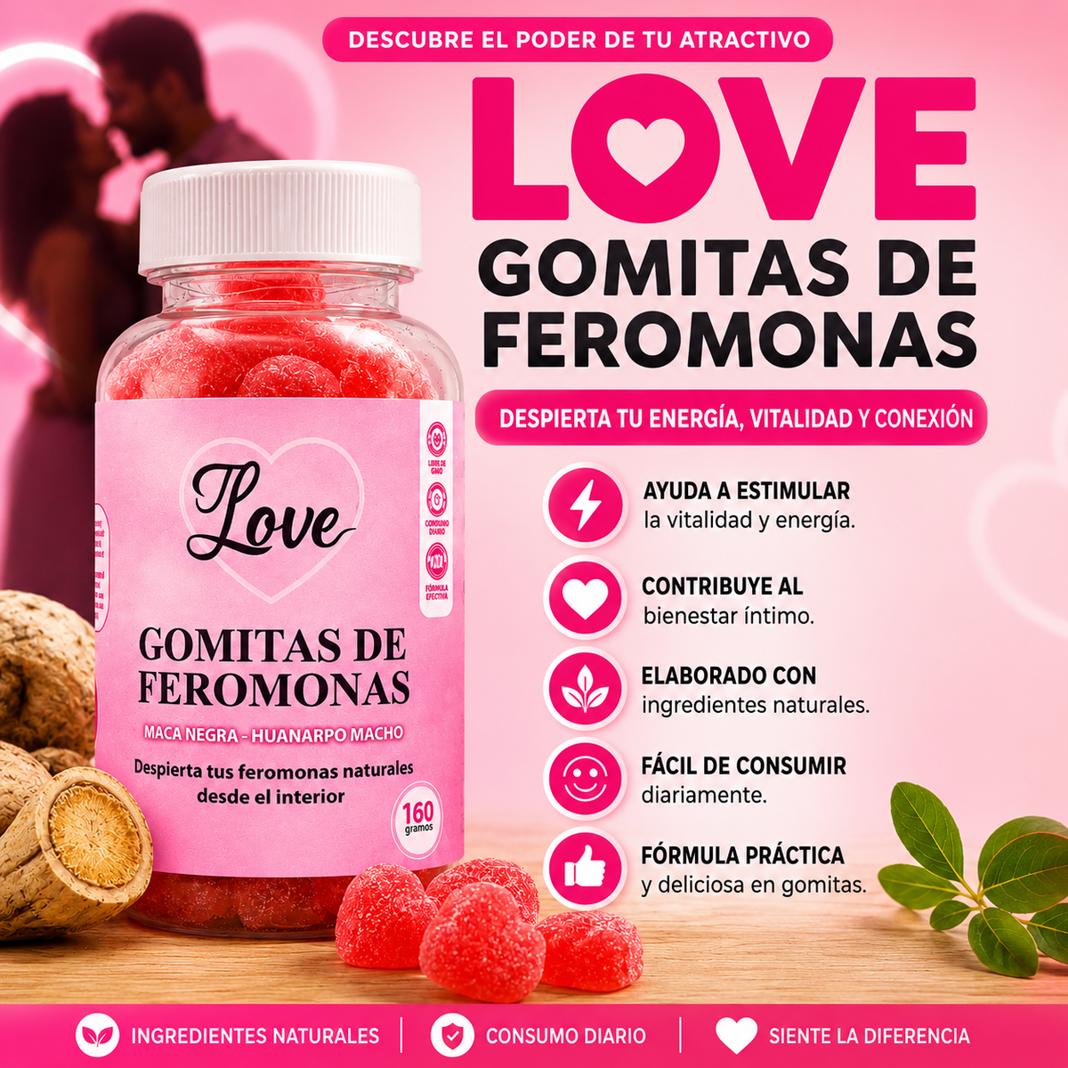 Love Gomitas de Feromonas