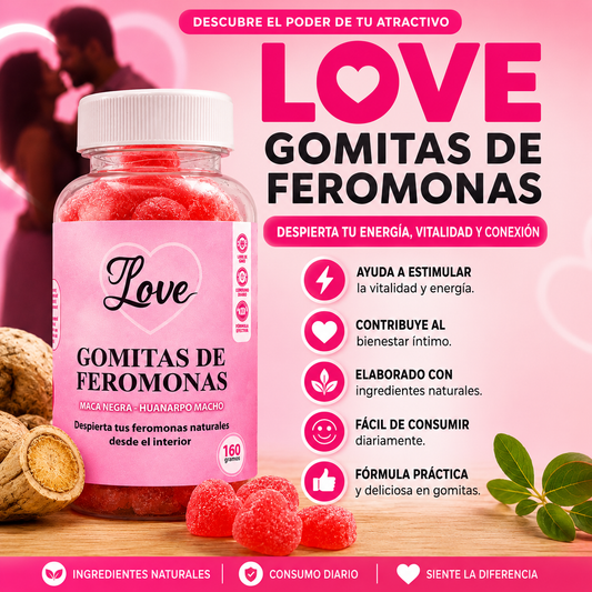Love Gomitas de Feromonas
