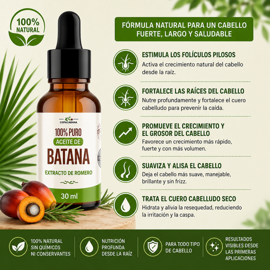 Aceite Batana Crecimiento Cabello 30 ml