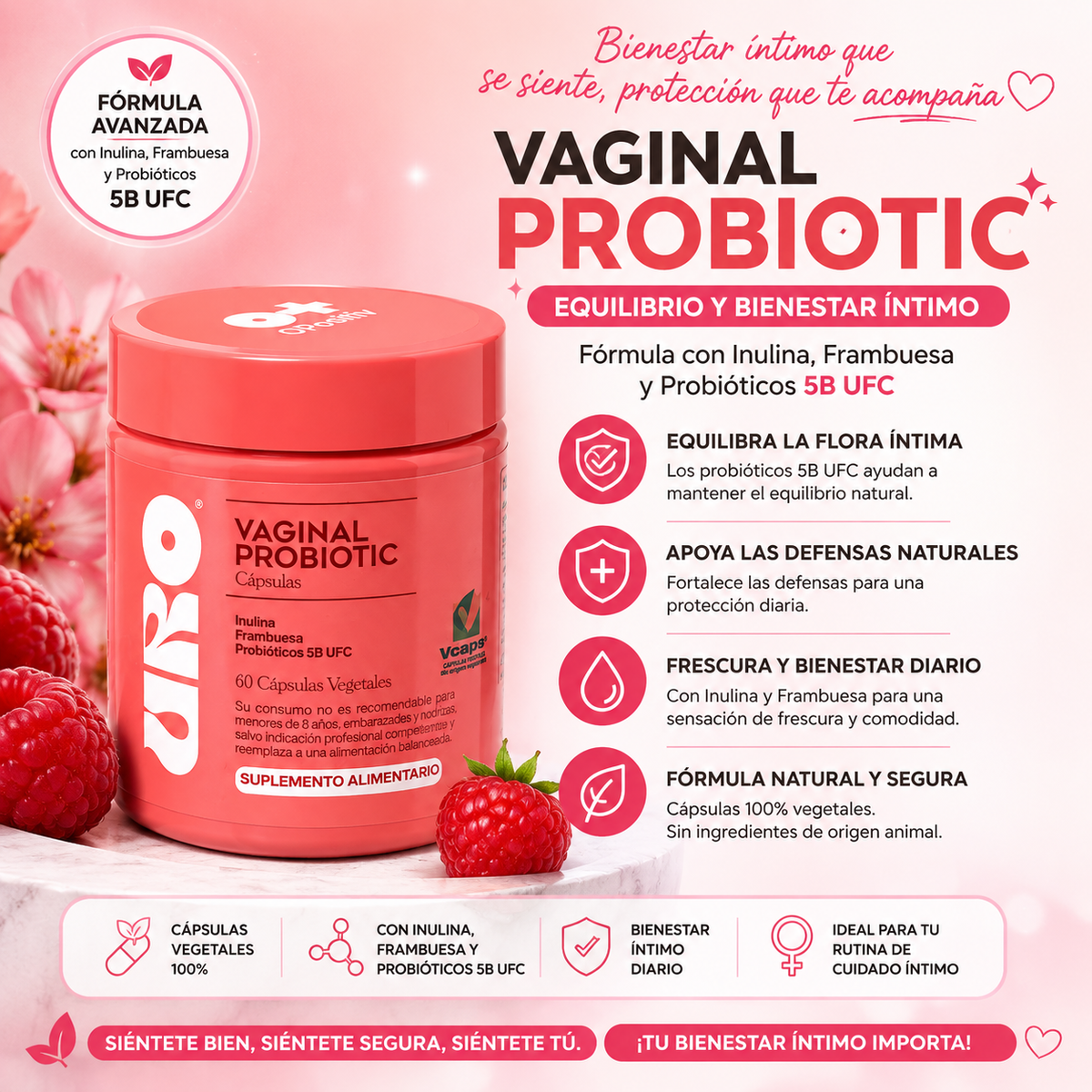 Uro Vaginal Probiótico