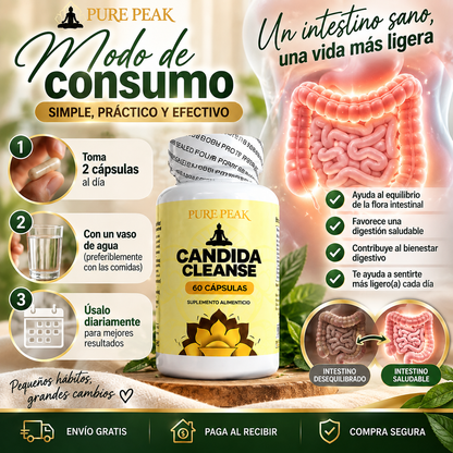 Candida Cleanse - Cuida Tu Salud Intestinal