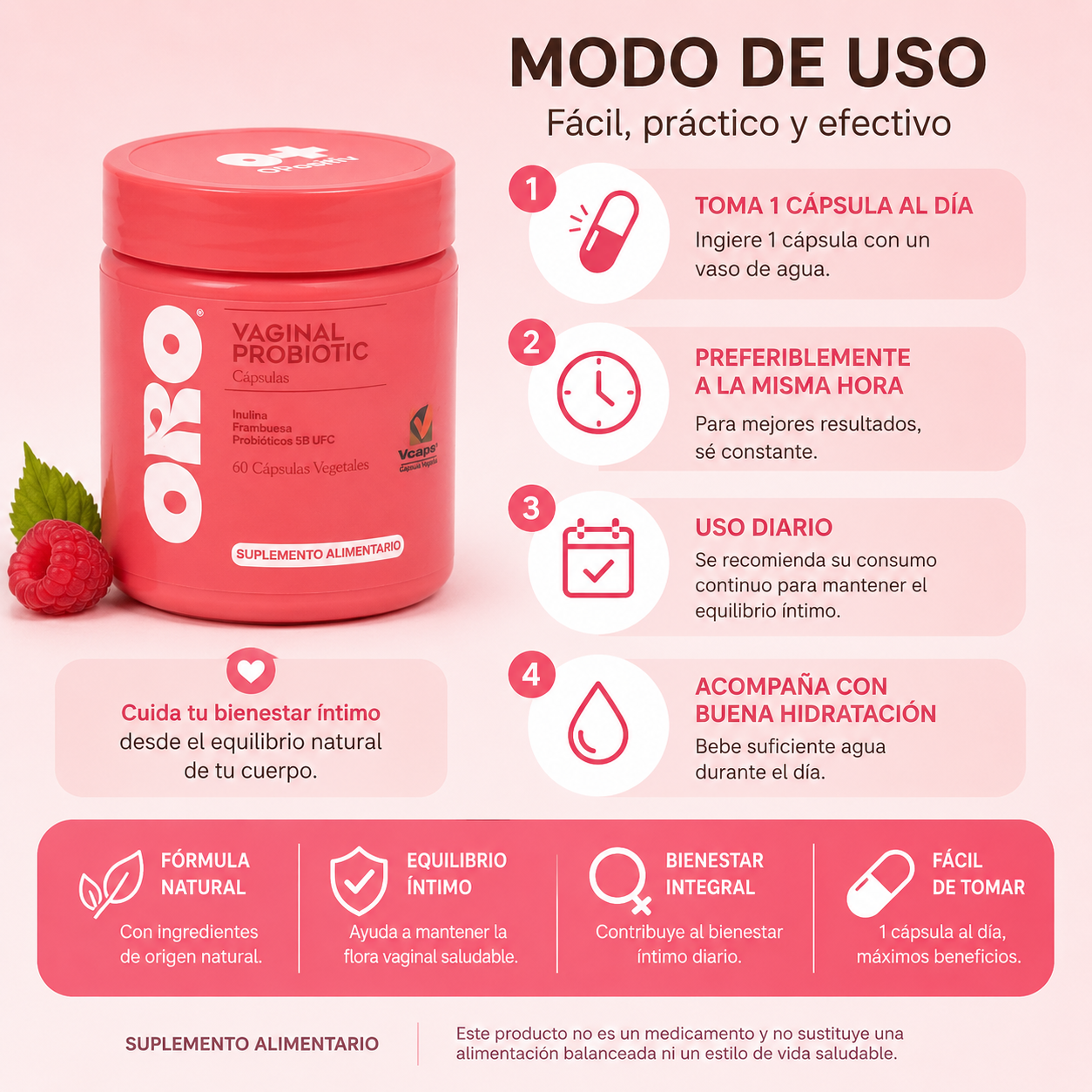 Uro Vaginal Probiótico