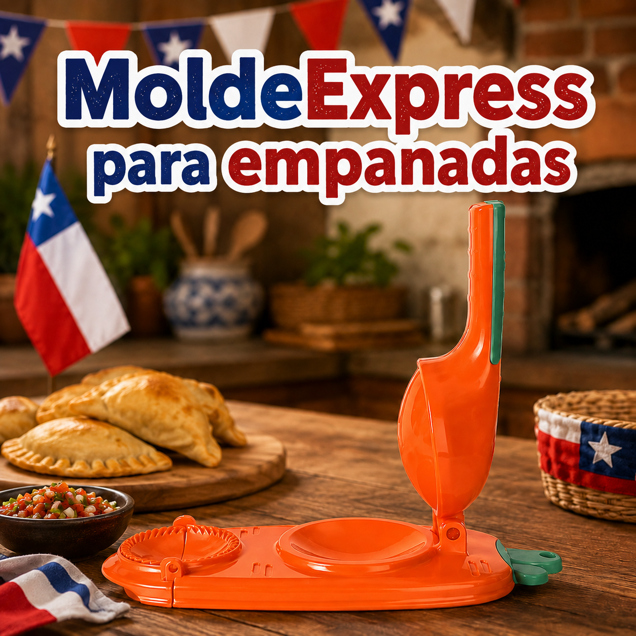 Molde Para Empanadas-Arma tus empanadas en segundos