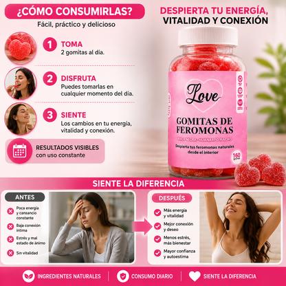 Love Gomitas de Feromonas